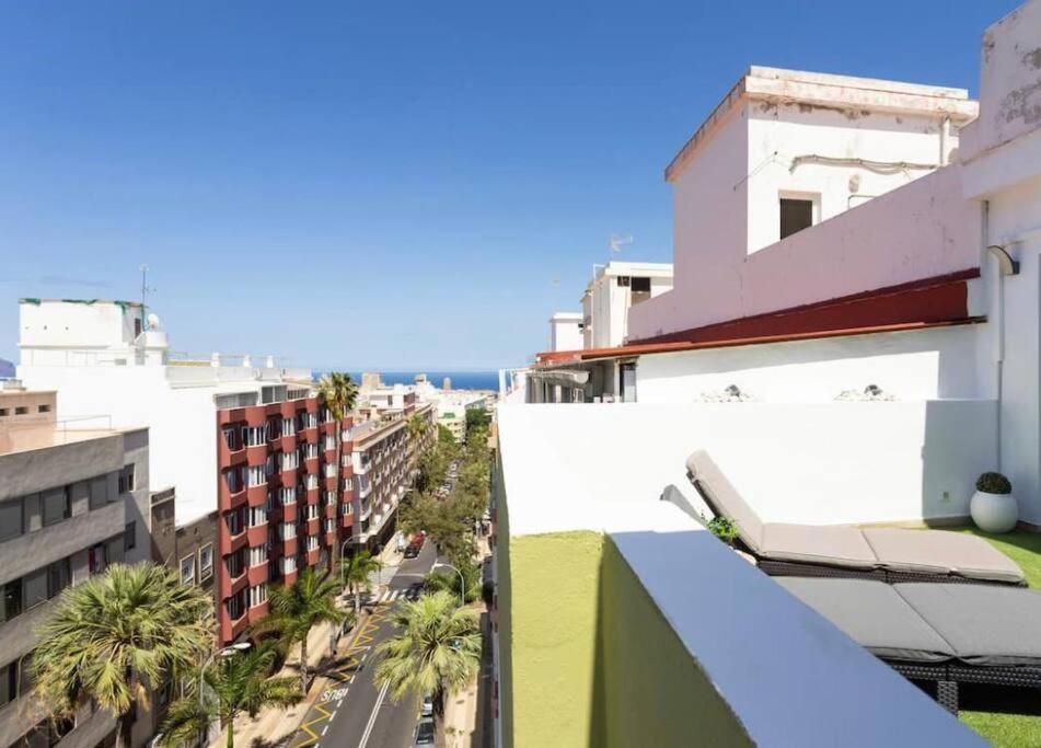 شقة سانتا كروز دي تينيريف  في Atico Centro De Sc, Vistas, Aire Acondicionado!!! المظهر الخارجي الصورة